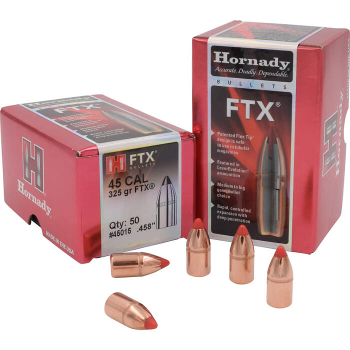 Palla Hornady FTX .45 CAL 325 gr